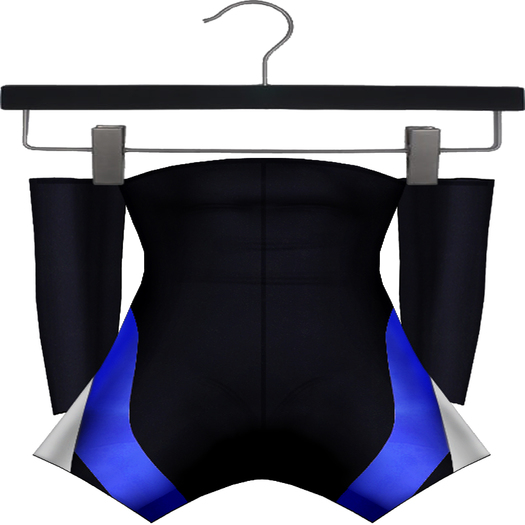 /\ Hazed /\ Racer Bodysuit Blue