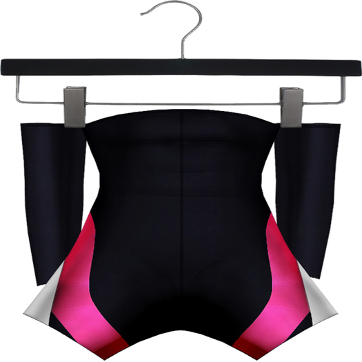 /\ Hazed /\ Racer Bodysuit Pink