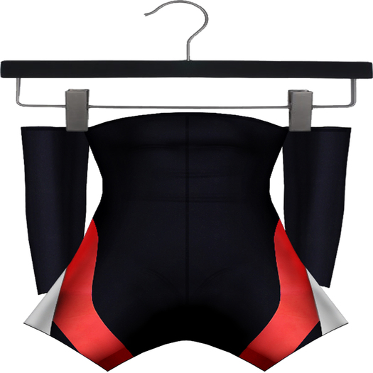 /\ Hazed /\ Racer Bodysuit Red