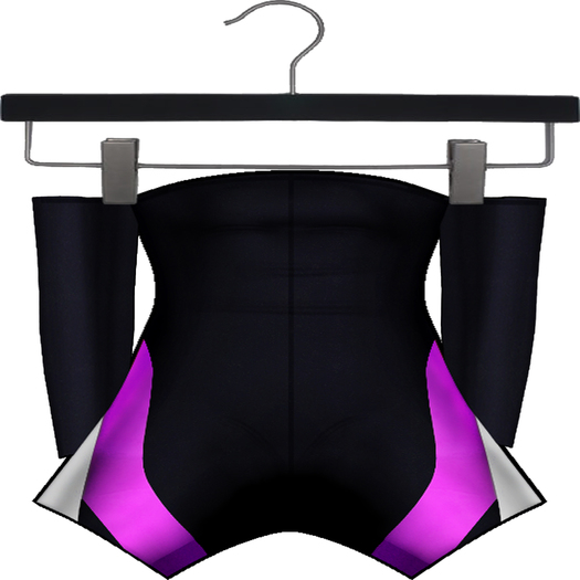 /\ Hazed /\ Racer Bodysuit Purple