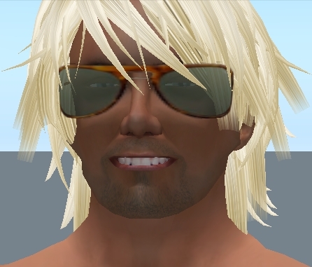 bLONDE MODERN MEN HAIR