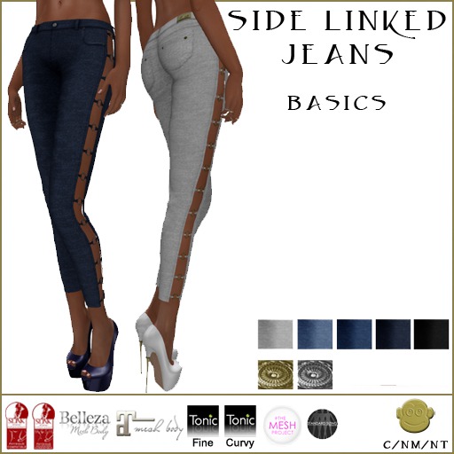 BM Side Linked Jeans DEMO