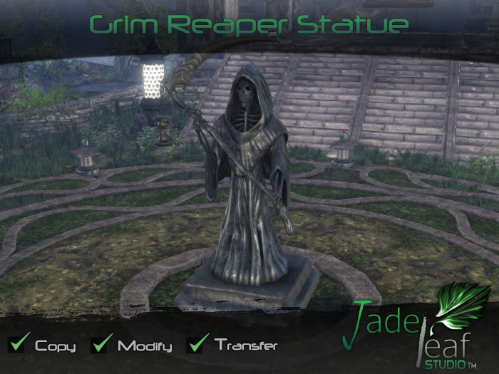 Grim Reaper Statue - Full Permissions
