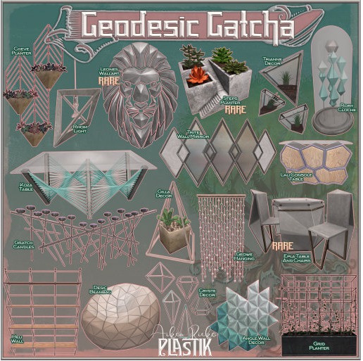 :[P]:- Geodesic Gatcha - Geowe Hanging
