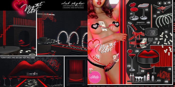 Astralia - Night Lust Table (Boxed)