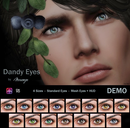 MESANGE - Dandy Eyes BEAUTY PACK