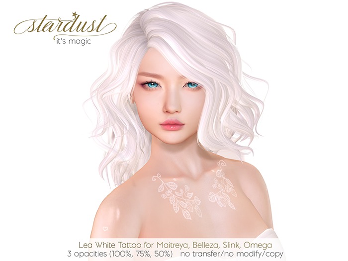 Stardust - Lea - White Tattoo (WEAR ME)