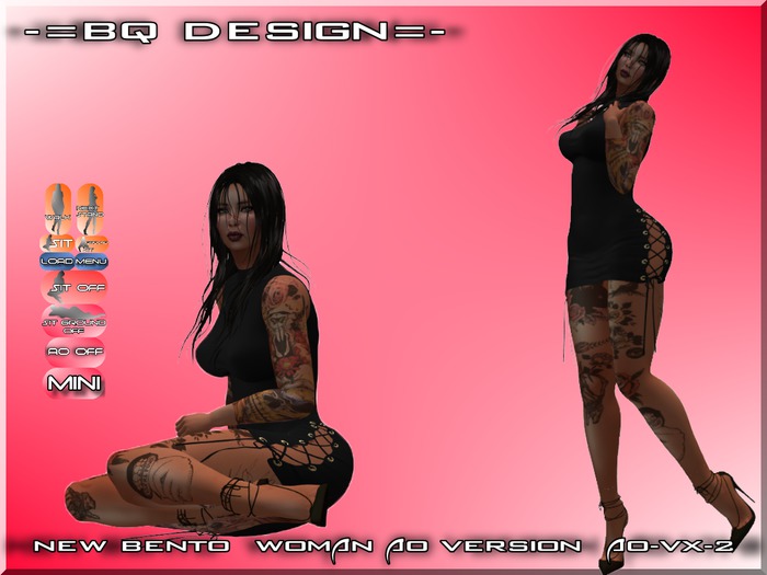 New Bento  Woman Ao version  AO-VX-2 BOXES !