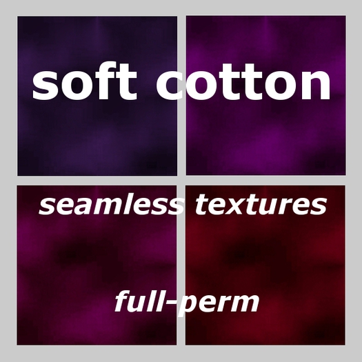 soft cotton - seamless textures pack