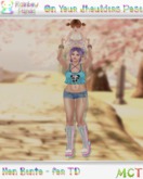 .:Rainbow Panda:. On Your Shoulders Pose (add me)