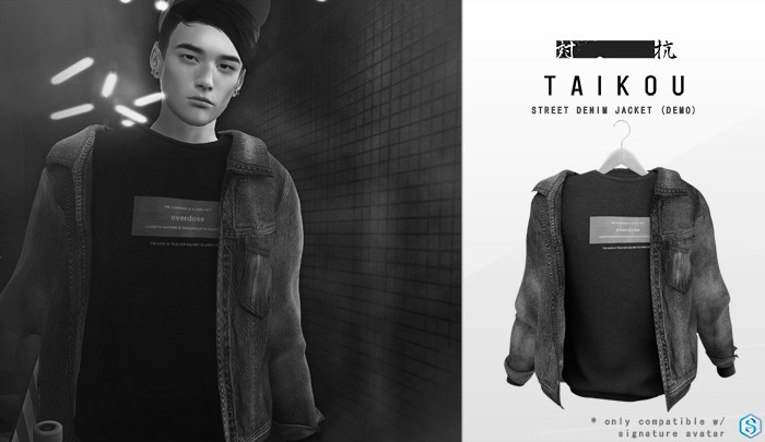 taikou / street denim jacket (demo)