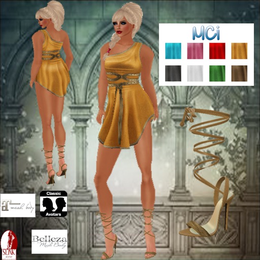 Mystic Toga Dress