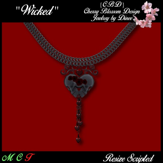 Wicked Necklace (boxed)