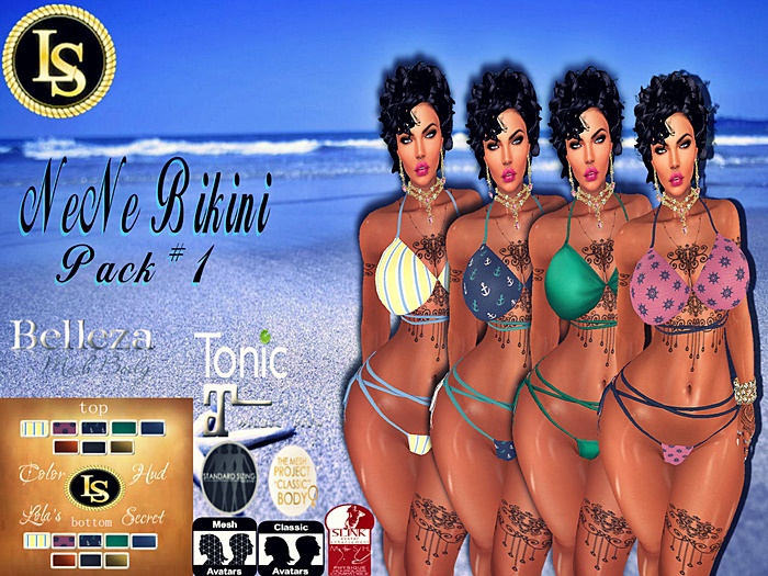 .~LS~NENE BIKINI COLOR HUD FATPACK -1