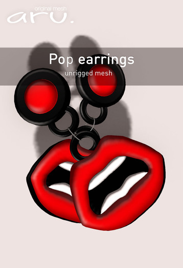 aru. Pop earrings
