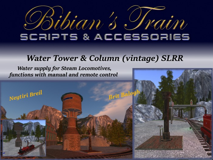 Water Tower & Column (vintage) SLRR