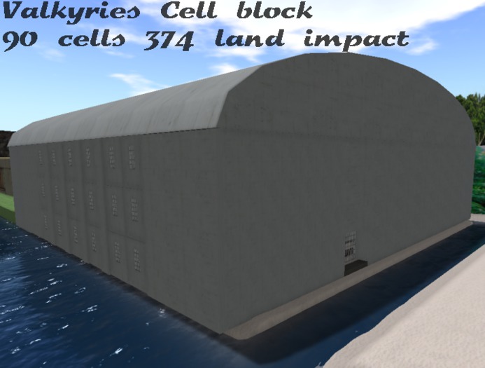 Valkyries Prison Cellblock 90 cells