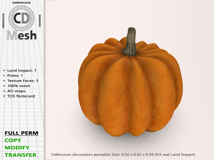 Pumpkin {OCD}Mesh