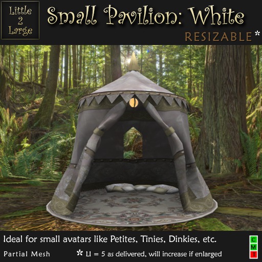 L2L Small Pavilion - White