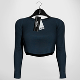 Emery Brienne Top Navy