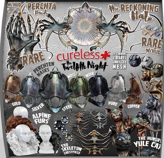 CURELESS [+] The Twelfth Night / Exoskeleton / SILVER