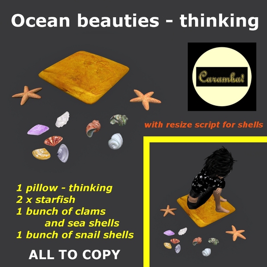 ocean beauties - thinking