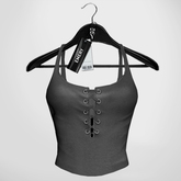 Emery Dominican Top Gray