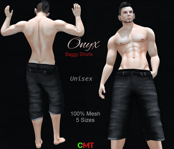 .HIPNOTIC. Onyx Baggy Shorts