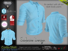 Corito Shirt Light Blue - Fashionnatic