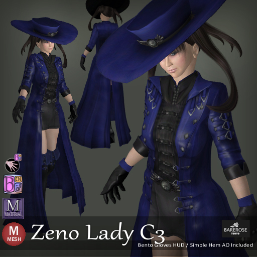::: B@R ::: Zeno Lady C3 (Bento Hem and Fingers)