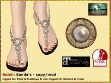 DEMO Bliensen + MaiTai - Soleil - Sandals for Maitreya, Slink, Belleza