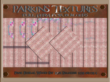 Parkins Textures - Pink Floral Wood Set - 20x Full Perm Seamless 1024x1024. Walls, Floors, Cladding, Rustic, Decor