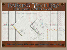 Parkins Textures - White Country Wood Set - 20x Full Perm Seamless 1024x1024. Walls, Floors, Cladding, Rustic, Decor