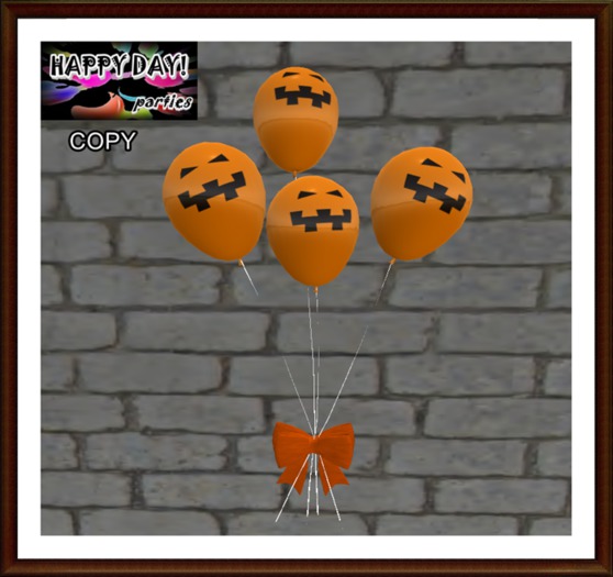 Halloween - Pumpkins Balloons