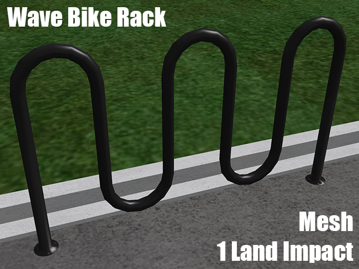 Wave Bike Rack (mesh)