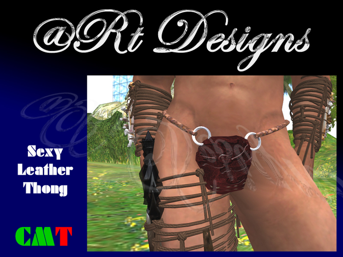 ART sexy male thong