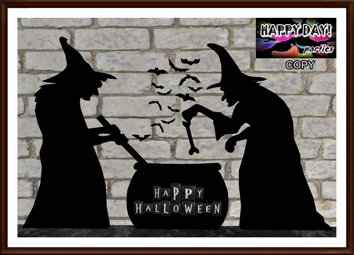 Halloween - Witches Doing Spell
