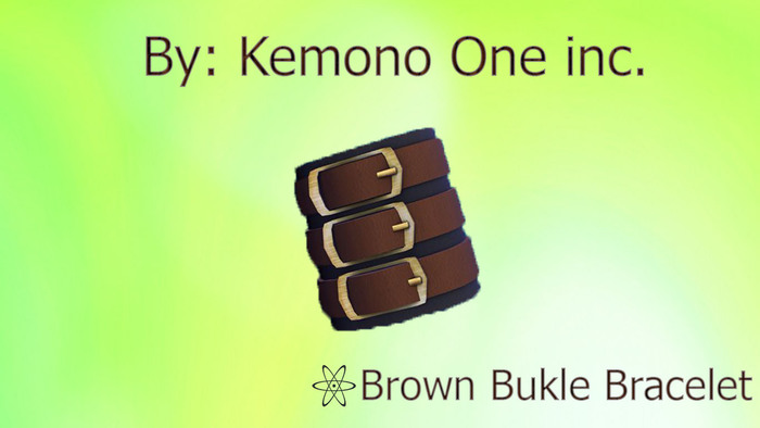 Brown Bukle Bracelet