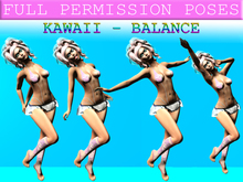 .:S.C:. Designer Poses - Kawaii Balance Set
