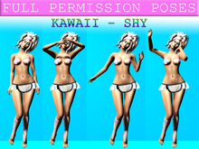 .:S.C:. Designer Poses - Kawaii Shy Set