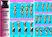 .:S.C:. Designer Pose Stand 4 - Kawaii - NO Ankle Lock NEEDED