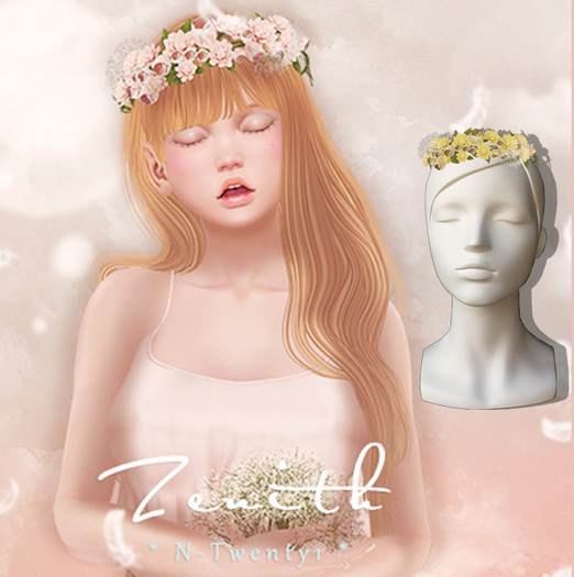 =Zenith=Summer Flower Crown (Lemon)