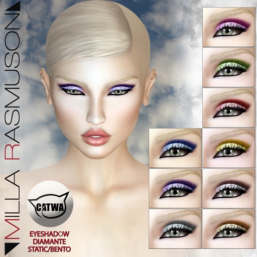 MRM "Diamante" Eyes Makeup Static/Bento for Catwa Head