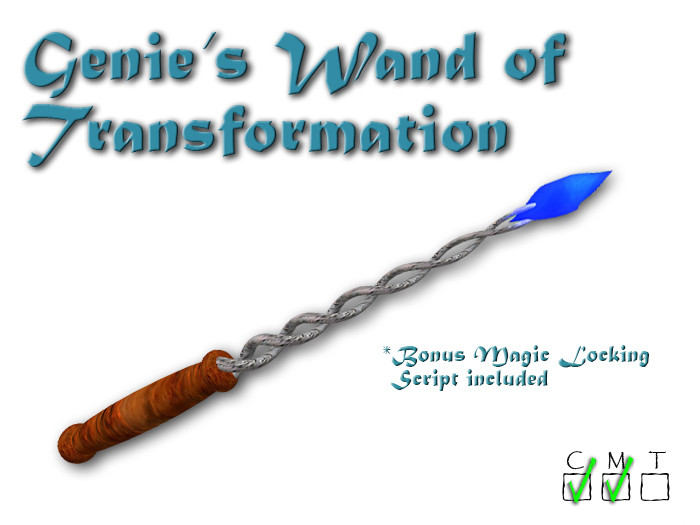 Genie's Wand of Transformation