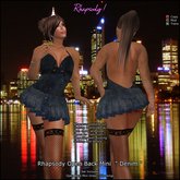 Rhapsody V Minidress "Denim"