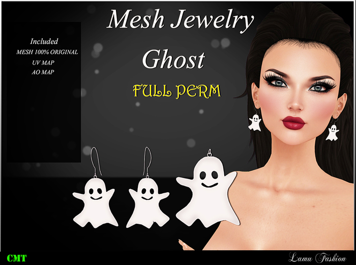 -Lamu Fashion-Mesh Jewelry Ghost FULL PERM