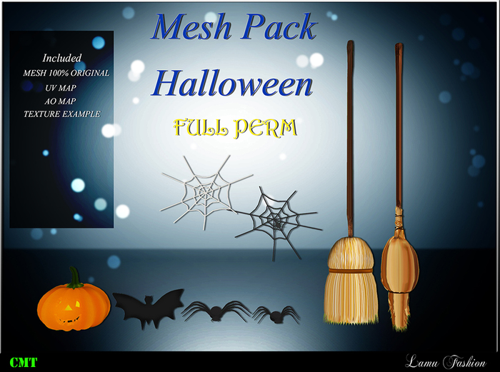 -Lamu Fashion-Pack Mesh Halloween FULL PERM