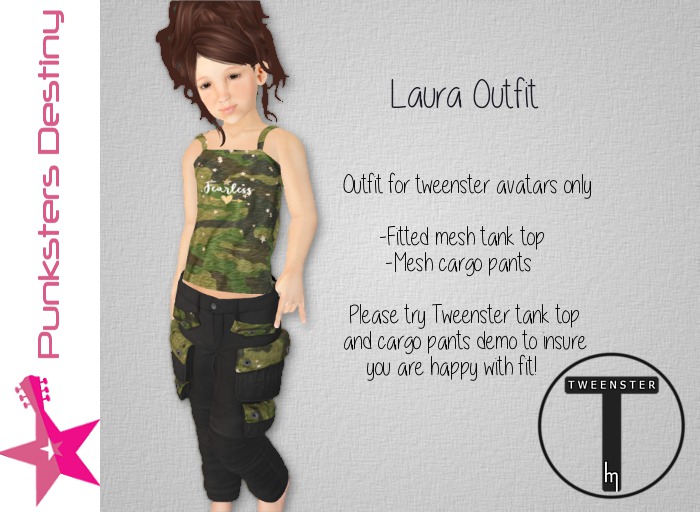 *PD* Laura Outfit Tweenster