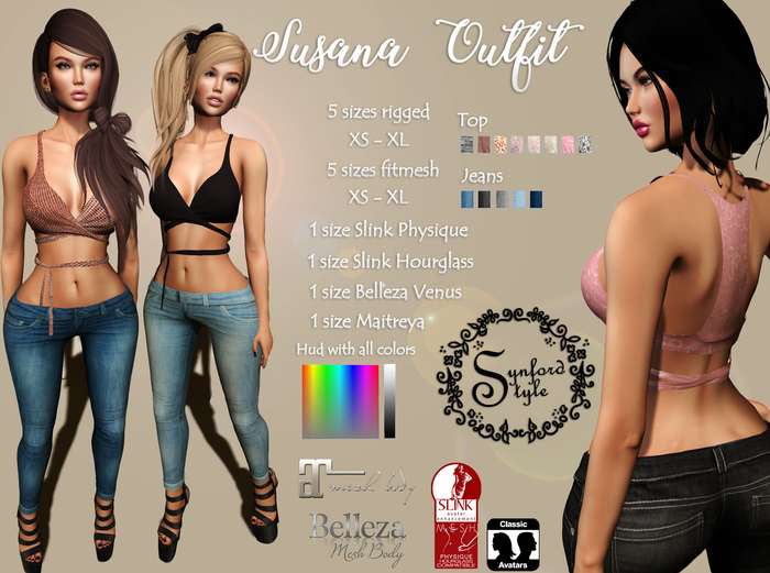 SS* Susana Outfit {Add / Wear}