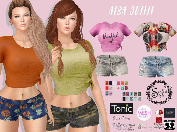 SS* Alba Outfit ADD/WEAR